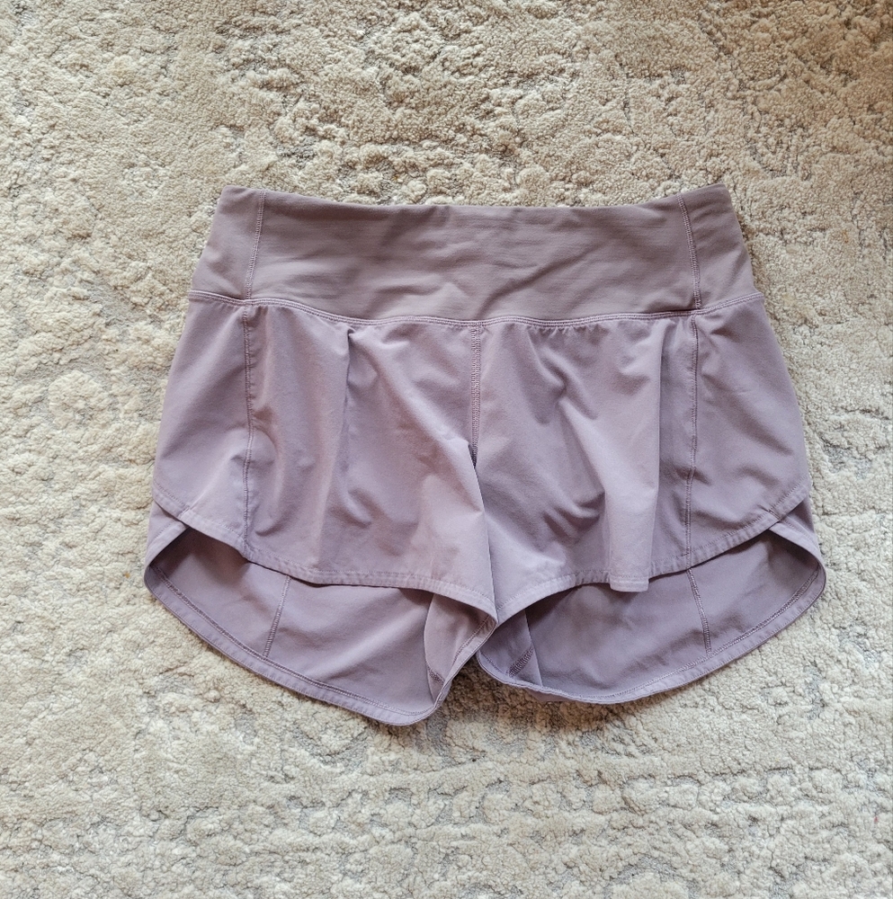 Lululemon Speed-up Lined Shorts Size 6 Tall 4"
